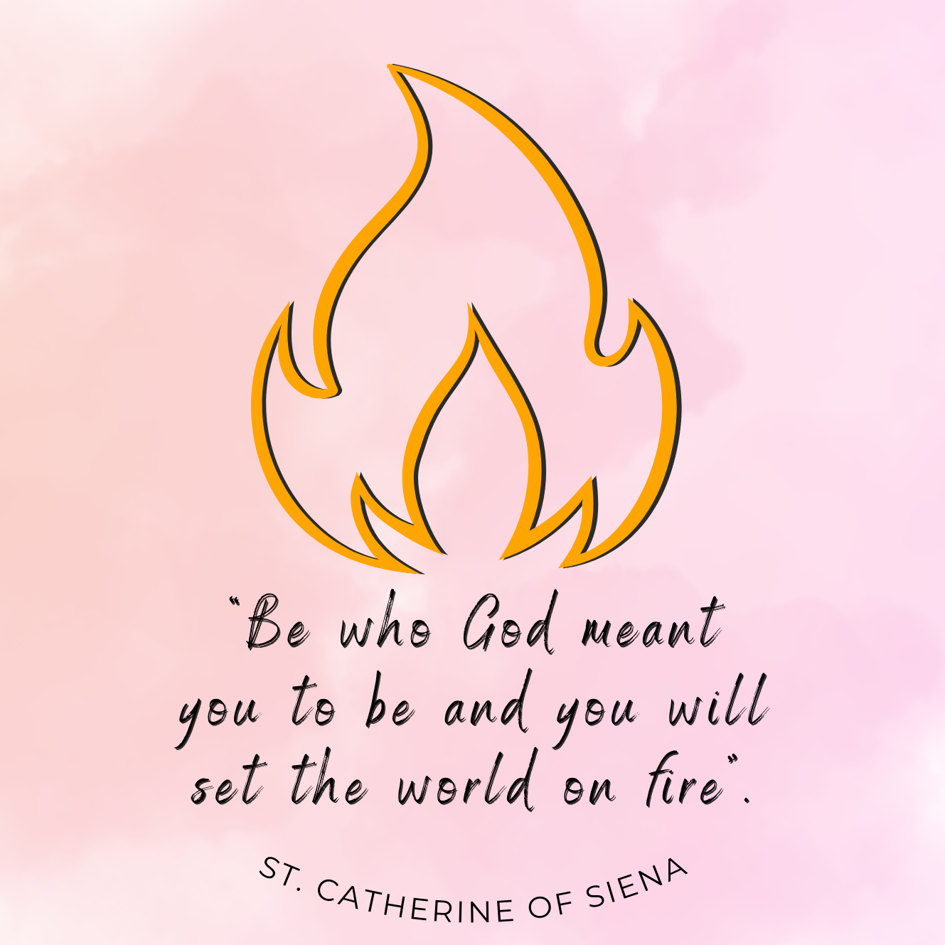World on Fire - St. Catherine of Siena