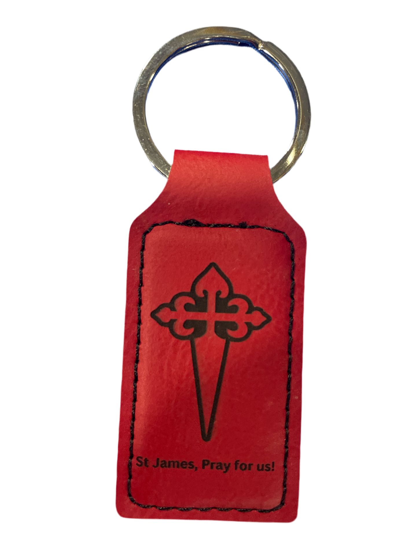 St. James Cross keychain
