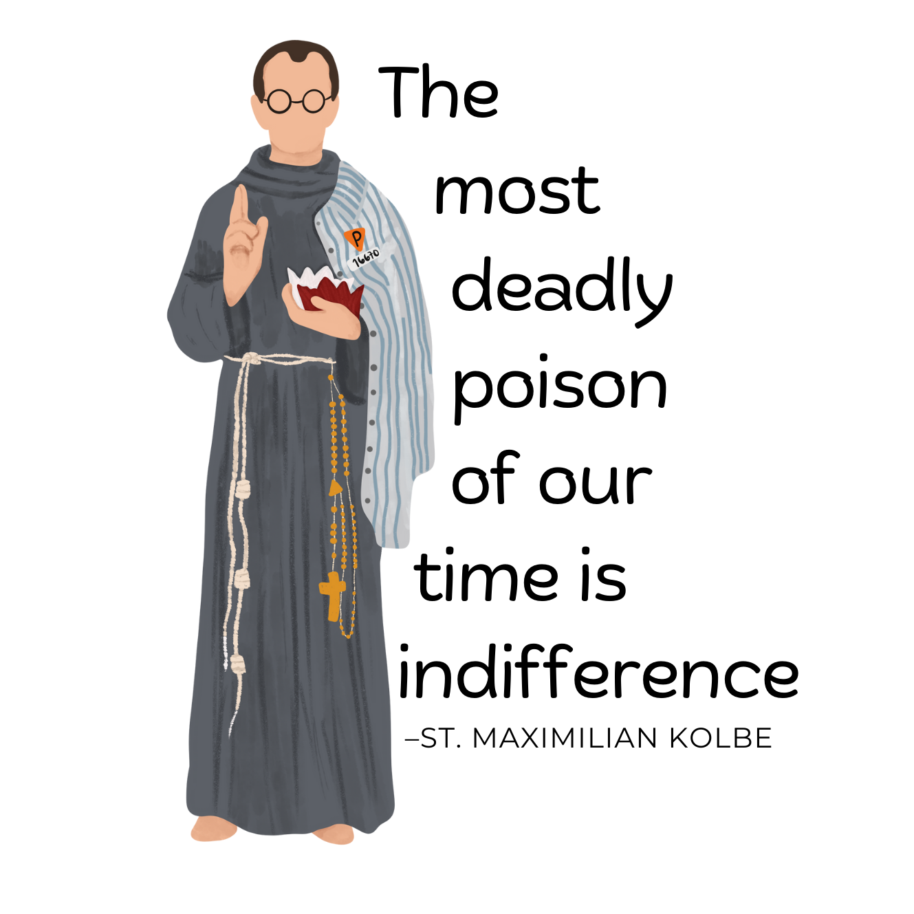 St. Maximilian Kolbe | Deadly Poison of our time.