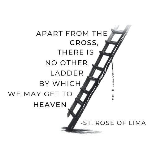 Ladder to Get to Heaven. St Rose of Lima