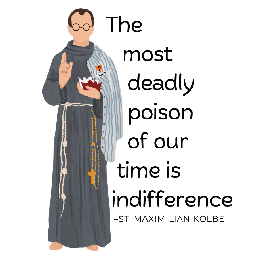 St. Maximilian Kolbe | Deadly Poison of our time.