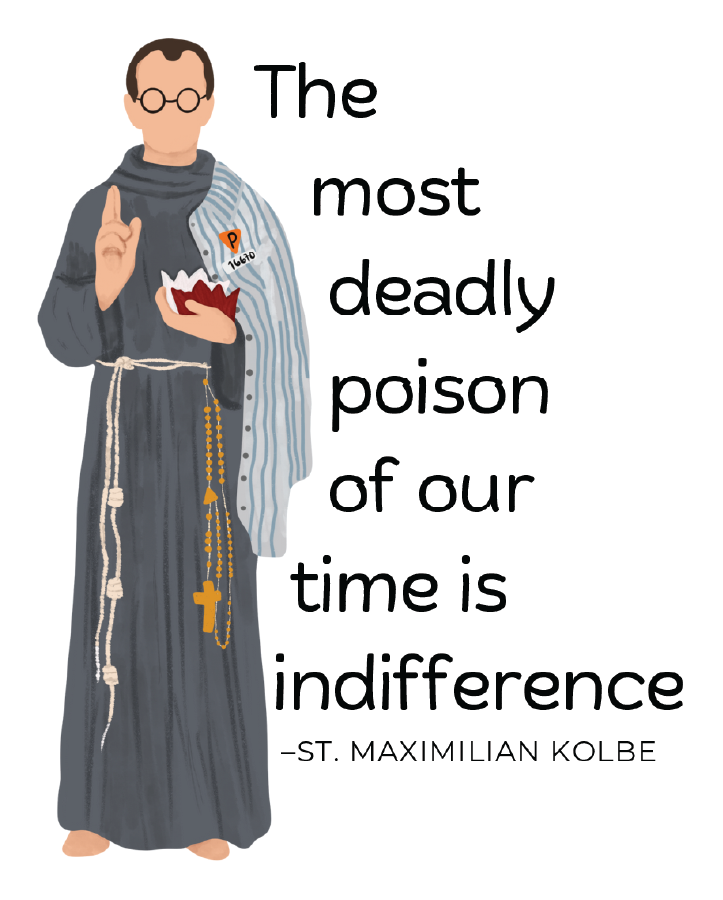 St. Maximilian Kolbe | Deadly Poison of our time.