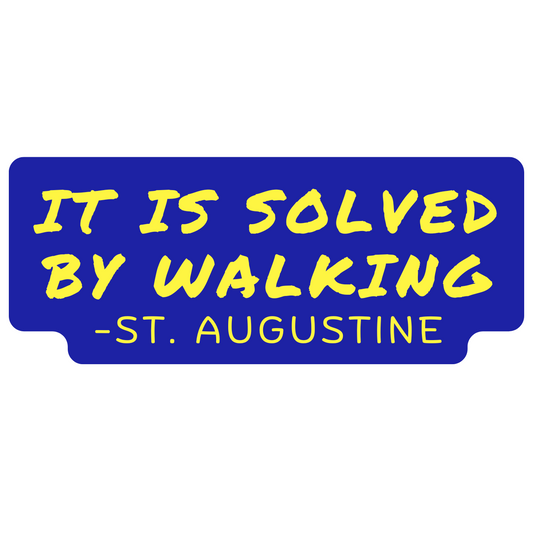 It Is Solved By Walking.