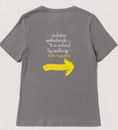 It Is Solved By Walking (Wicking T-shirt)